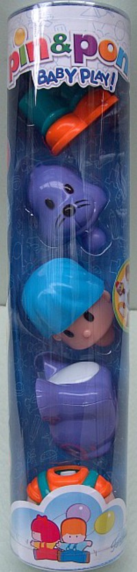 PinyPon - Bote de 2 figuras: Niño y Foca (Famosa 4326C)