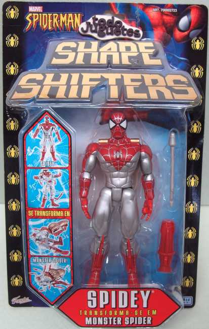 SpiderMan - Shape Shifters : Spidey transformable en Monster Spider (Famosa 2723I))
