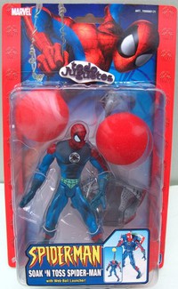 SpiderMan : SpiderMan Classic - Soak N Toss Spiderman (Famosa 131B)