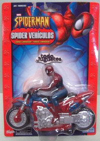 SpiderMan : SpiderMan Classic - Spider Moto (Famosa 2352A)