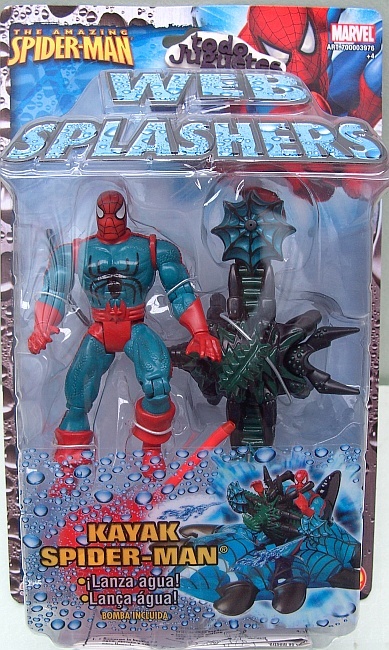 SpiderMan - SpiderMan The Amazing : Web Splasher: Spideman Kayak (Famosa 3976A))