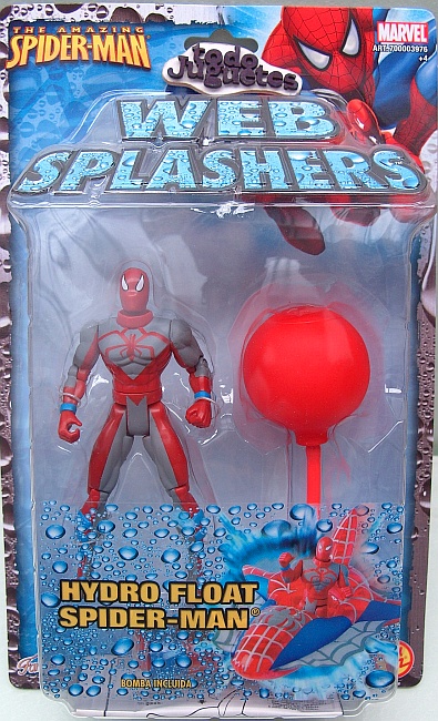 SpiderMan - SpiderMan The Amazing : Web Splasher: Spideman Hydro float (Famosa 3976E))