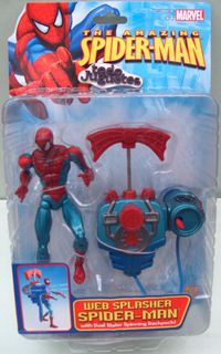 SpiderMan : SpiderMan The Amazing - SpiderMan Web Splasher (Famosa 4196C)