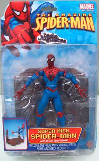 SpiderMan : SpiderMan The Amazing - SpiderMan Super Kick (Famosa 4197E)