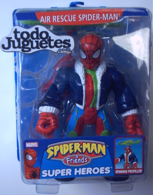 SpiderMan - SpiderMan and Friends - Figuras : Air Rescue SpiderMan (Famosa 166A))