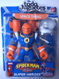 SpiderMan : SpiderMan and Friends : Figuras - Space Thing (Famosa 167A)