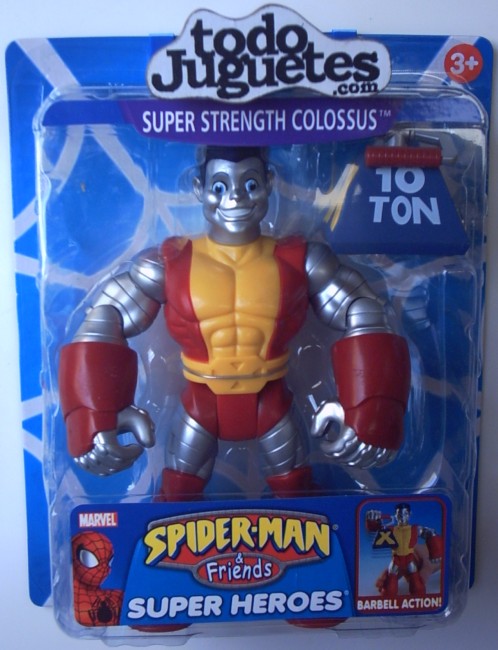 SpiderMan - SpiderMan and Friends - Figuras : Super Strength Colussus (Famosa 167B))