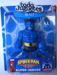 SpiderMan : SpiderMan and Friends : Figuras - Beast (Famosa 167D)