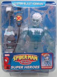 SpiderMan : SpiderMan and Friends : Figuras - Water Blast IceMan (Famosa 167F)