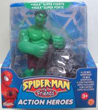 SpiderMan : SpiderMan and Friends : Figuras - Hulk Super Fuerte (Famosa 70200G)