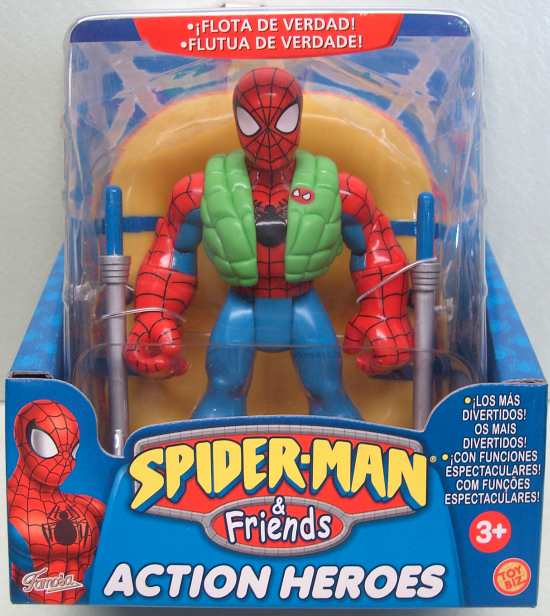 SpiderMan - SpiderMan and Friends - Figuras : SpiderMan con Balsa (Famosa 70200K))