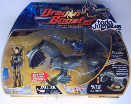 Dragon Booster - Dragon and Rider : Dragon Booster Artha and Beau (Giochi Preziosi 77800B))