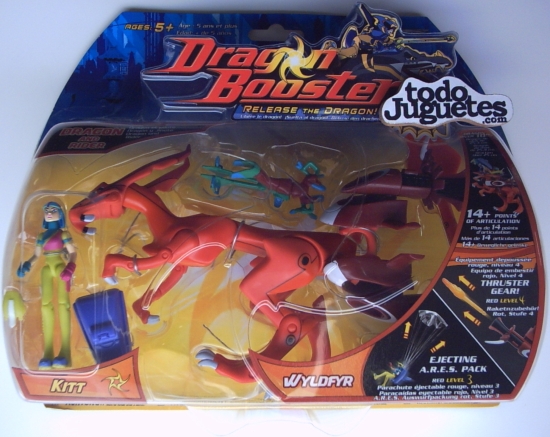 Dragon Booster - Dragon and Rider : Kitt and Wyldfyr (Giochi Preziosi 77800C))