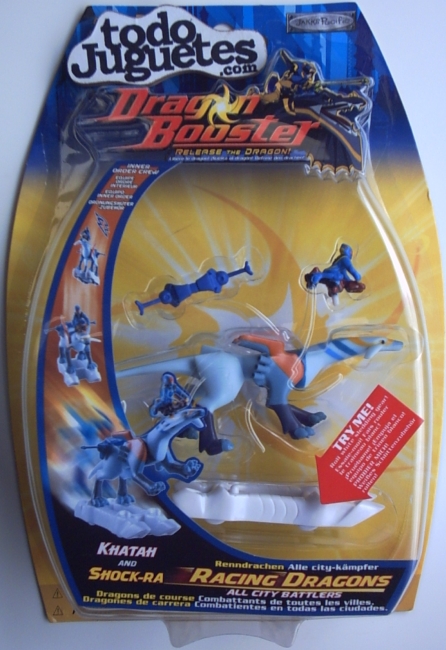 Dragon Booster - Racing Dragons : Khatah and Shock-Ra Racing (Giochi Preziosi 77600C))