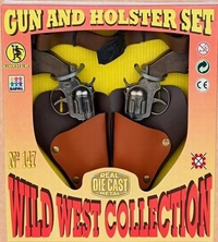 Gonher - Estuche 2 revólveres Gun and Holster (Gonher 147)
