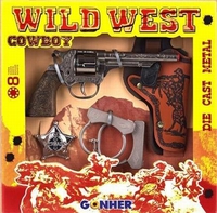 Gonher - Estuche revólver 8 tiros Wild West (Gonher 157)