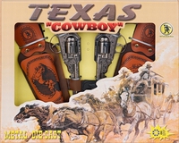 Gonher - Revólver TEXAS doble. 8 tiros (Gonher 234)