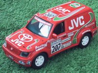 Guisval : Rally Car - Toyota Land Cruiser JVC (Guisval RCC291402)
