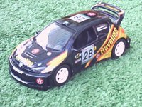 Guisval : Rally Car - Peugeot 206 WRC Havoline (Guisval RCC291411)