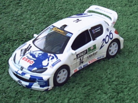 Guisval - Rally Car : Peugeot 206 WRC ESSO (Guisval RCC291412a))