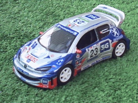 Guisval - Rally Car : Peugeot 206 WRC Silverteam (Guisval RCC291414a))