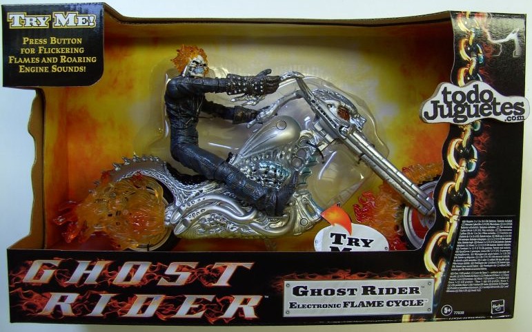 Ghost Rider : Electronic Flame Cycle (Hasbro 77038))