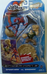 SpiderMan : SpiderMan 3 - SpiderMan vs SandMan (Hasbro 69516)