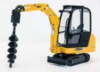 Joal - Mini Excavadora 8016 con Perforadora (Joal 268)