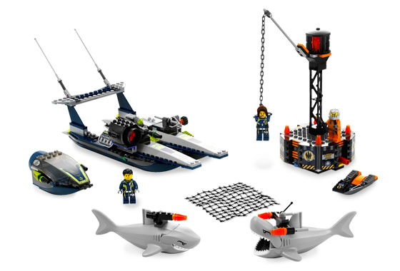 Lego - Agents : Misión 4: Rescate en Lancha (Lego 8633a))