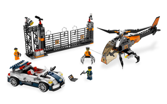 Lego - Agents : Misión 5: Persecución en Turbocoche (Lego 8634a))
