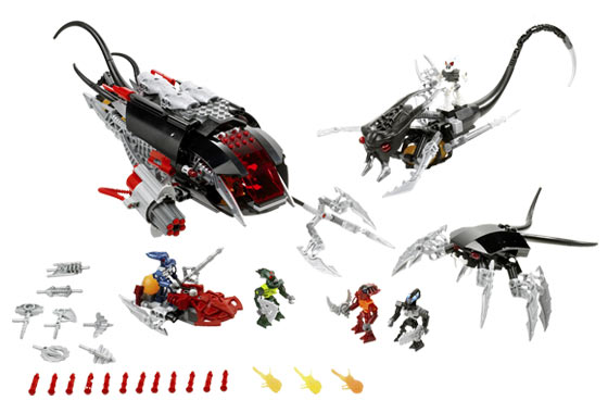 Lego - Bionicle - Playsets : Toa Undersea Attack (Lego 8926a))