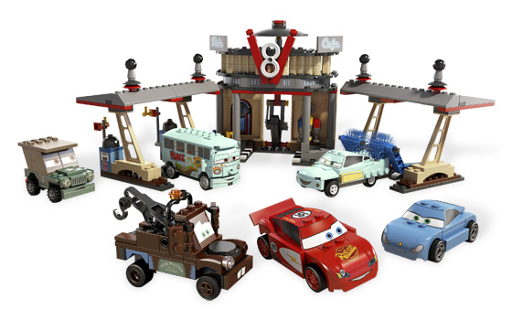 Lego - Cars 2 : Café V8 de Flo (Lego 8487a))
