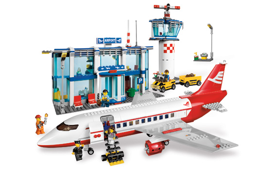 Lego - City - Aeropuerto : Gran Aeropuerto (Lego 3182a))