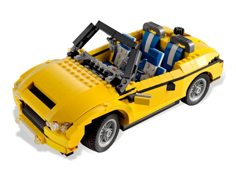 Lego - Creator : Descapotable Amarillo (Lego 5767a))