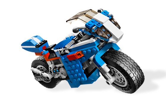 Lego - Creator : Moto de Carreras (Lego 6747a))