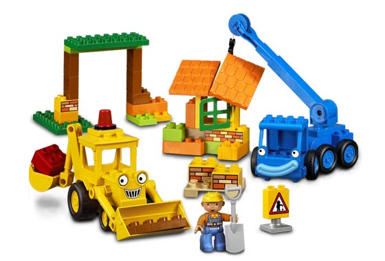 Lego - Duplo - Bob The Builder : Scoop and Lofty en el Centro de Construcción (Lego 3297a))