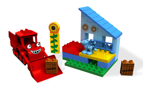 Lego - Duplo - Bob The Builder : Muck en la Fábrica Girasol (Lego 3596a))