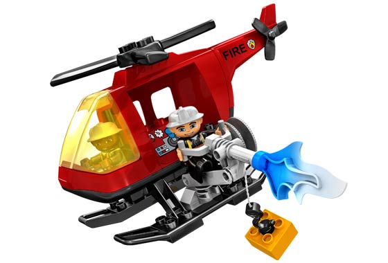 Lego - Duplo - LegoVille : Helicoptero de Bomberos (Lego 4967a))