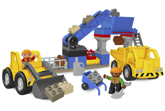 Lego - Duplo - LegoVille : Estación de obra (Lego 4987a))