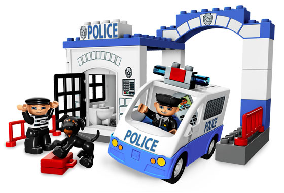 Lego - Duplo - LegoVille : Comisarí­a (Lego 5602a))