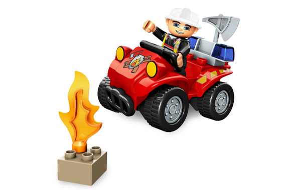 Lego - Duplo - LegoVille : Jefe de Bomberos (Lego 5603a))