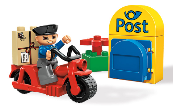 Lego - Duplo - LegoVille : Cartero (Lego 5638a))