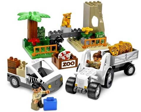 Lego - Duplo - Zoo : Vehí­culos del Zoo (Lego 4971a))