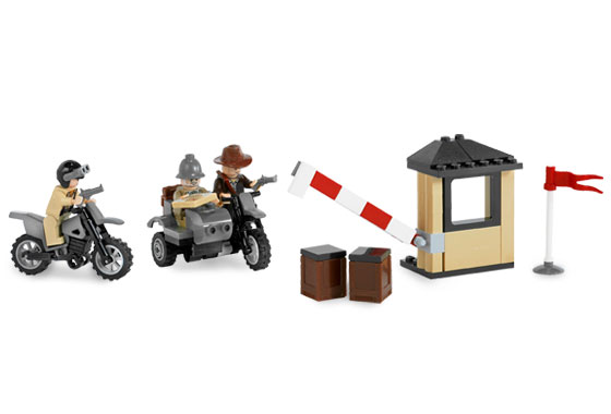 Lego - Indiana Jones : Indiana Jones Persecución en Moto (Lego 7620a))