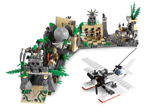 Lego - Indiana Jones : Escapada del Templo (Lego 7623a))