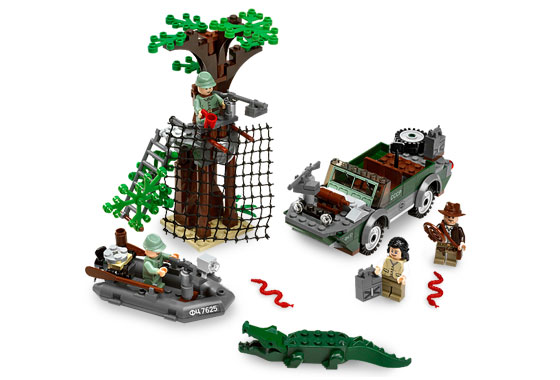 Lego - Indiana Jones : Persecución por el Río (Lego 7625a))