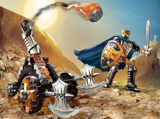 Lego - Knights Kingdom : Rey Jayko (Lego 8701a))