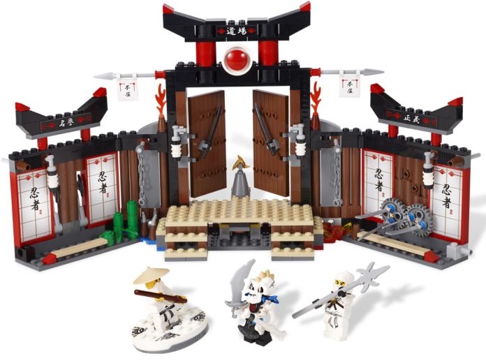 Lego : Ninjago - Dojo de Spinjitzu (Lego 2504)