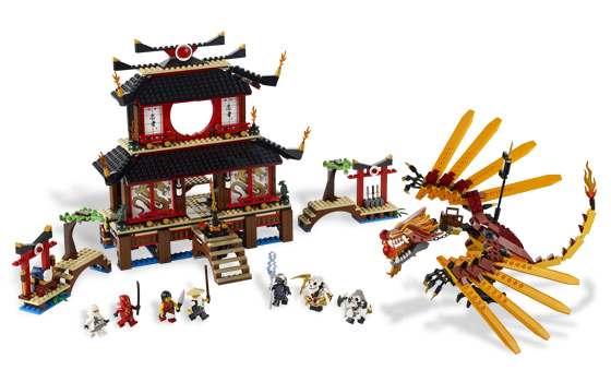 Lego - Ninjago : Templo del Fuego (Lego 2507a))