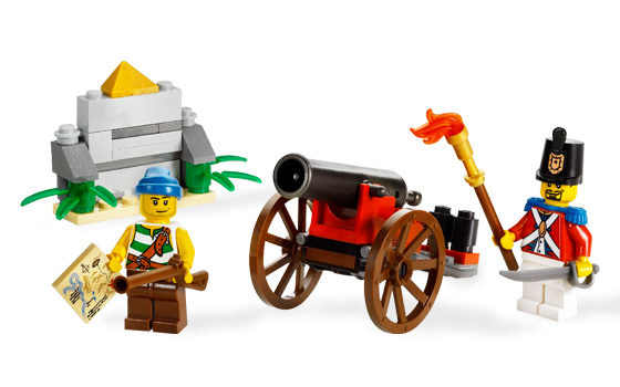 Lego - Piratas : Batalla con Cañones (Lego 6239a))